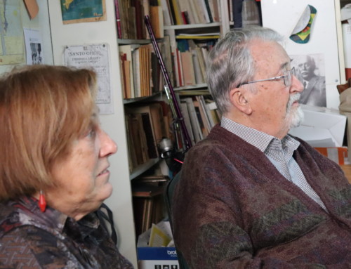 Una visita a casa de Joaquim Arenas Sampera y Margarida Muset Adel